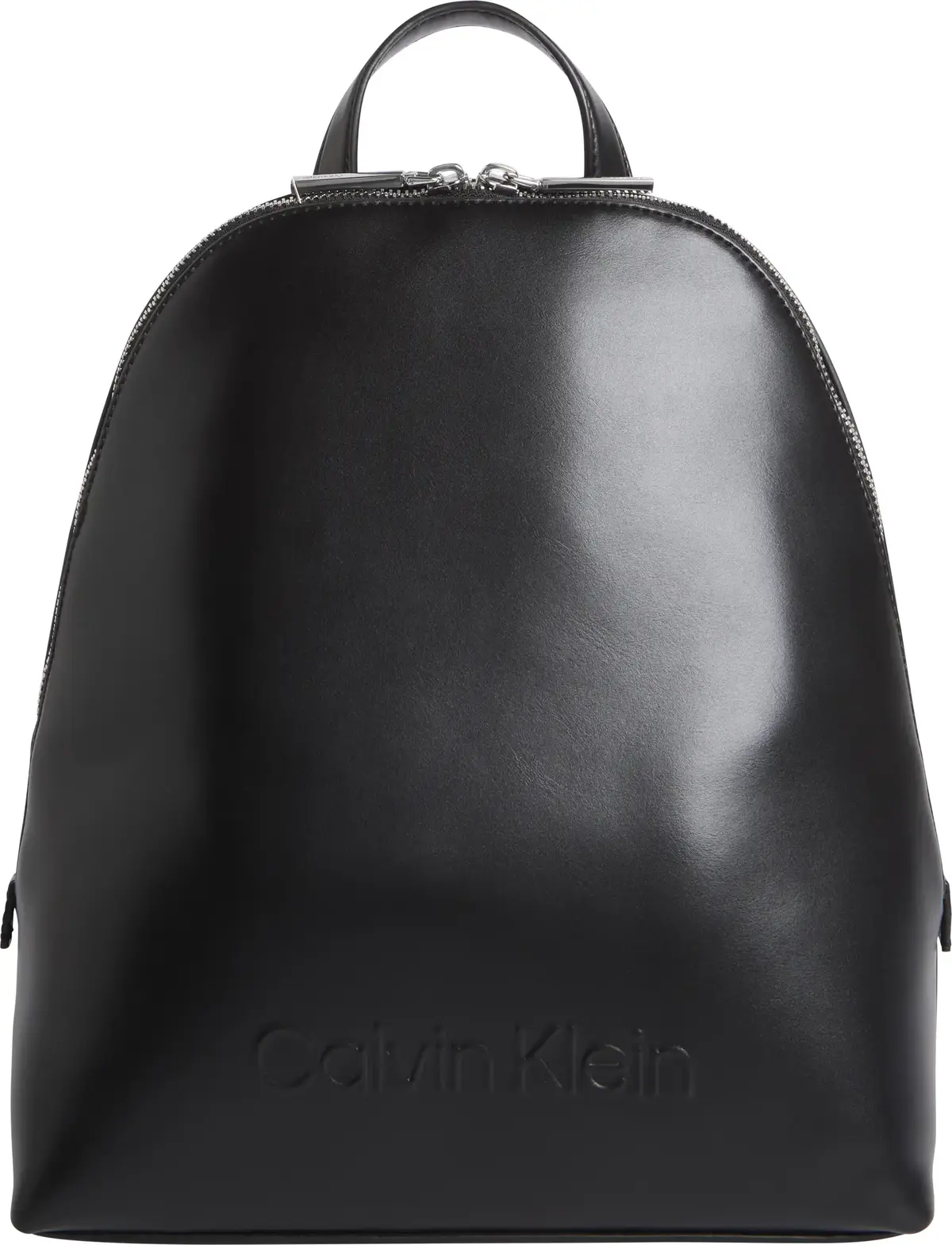 Calvin Klein EMBOSSED CALVIN ROUN, BEH Siyah Kadın Çanta