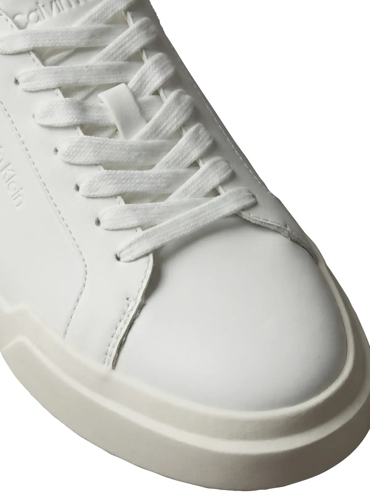 Calvin Klein CHUNKY CUPSOLE LACEU, 01W Erkek Beyaz Günlük Spor Ayakkabı