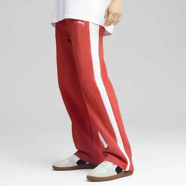 PUMA T7 ALWAYS ON Straight Pants Kırmızı Kadın Eşofman Altı