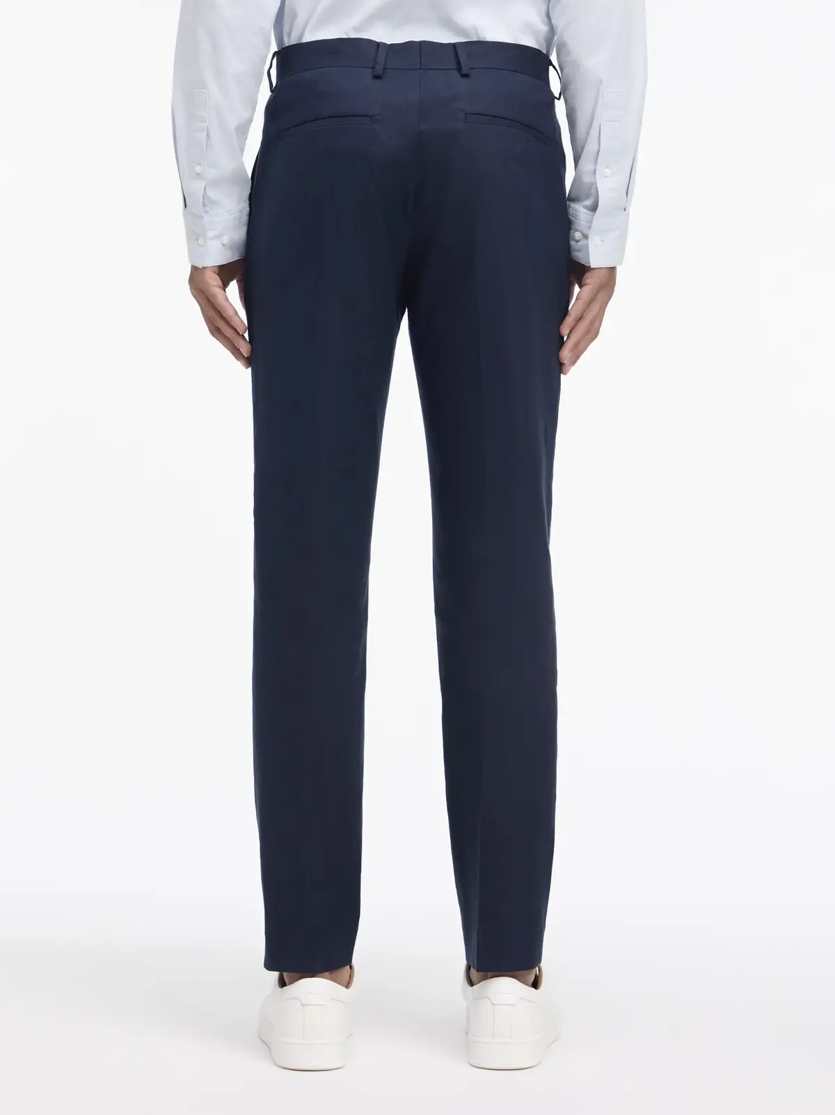 Calvin Klein LINEN LYOCELL STRETC, CEF Lacivert Erkek Pantolon