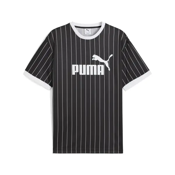 Puma ESS Striped Jersey Siyah Erkek Forma