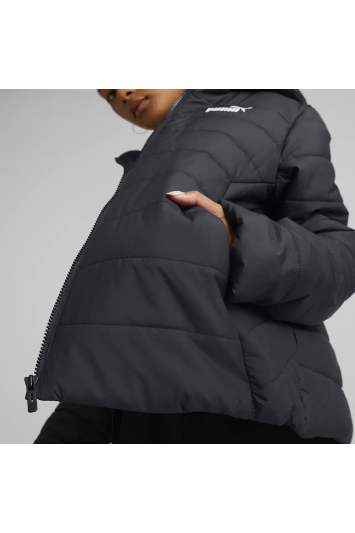 Puma ESS Padded Jacket Siyah Kadın Şişme Mont