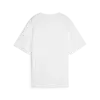 Puma DOWNTOWN Relaxed Graphic Tee Beyaz Kadın T-Shirt