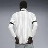 Puma ESS Striped Jersey Beyaz Erkek Forma