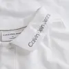 Calvin Klein INSTITUTIONAL COLLAR Erkek Beyaz Polo T-Shirt