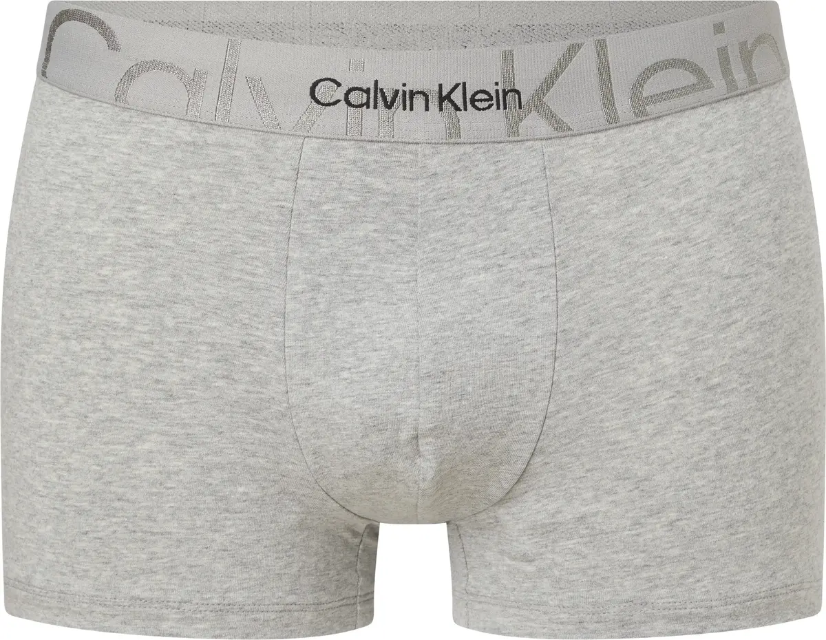 Calvin Klein TRUNK Erkek Gri Boxer