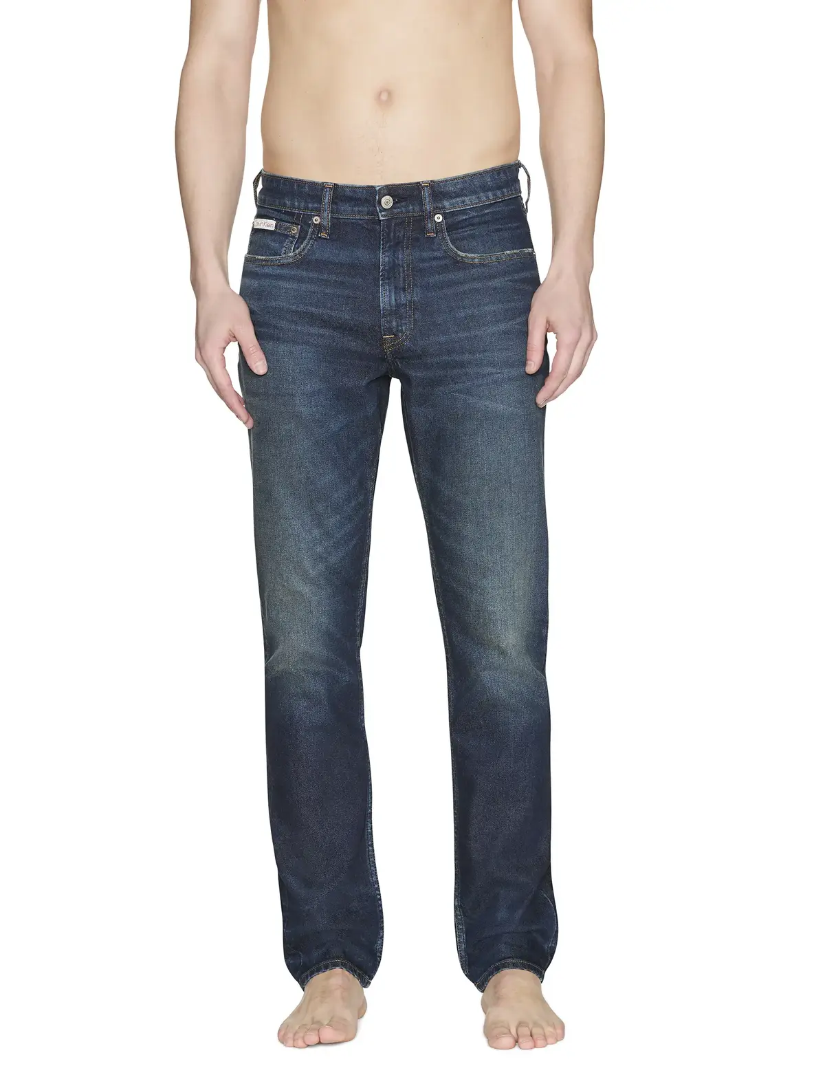 Calvin Klein SLIM VINE STREET JEAN Erkek Lacivert Kot Pantolon