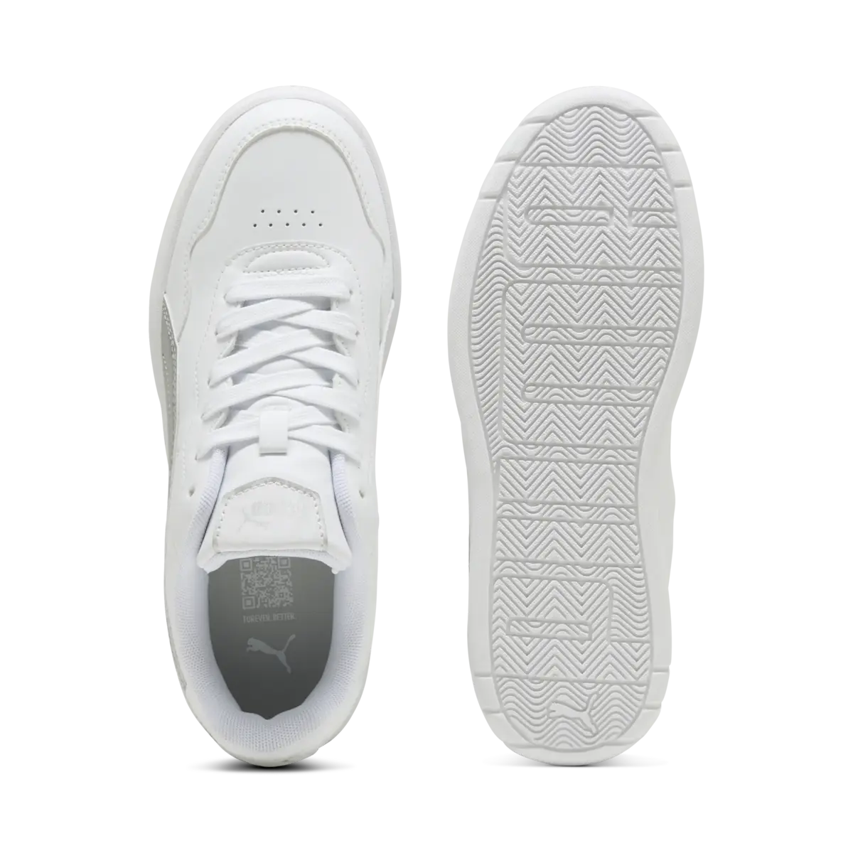 Puma Court Lally Skye DayINight Beyaz Kadın Spor Ayakkabı