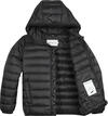 Calvin Klein LW DOWN LOGO JACKET Erkek Siyah Şişme Mont