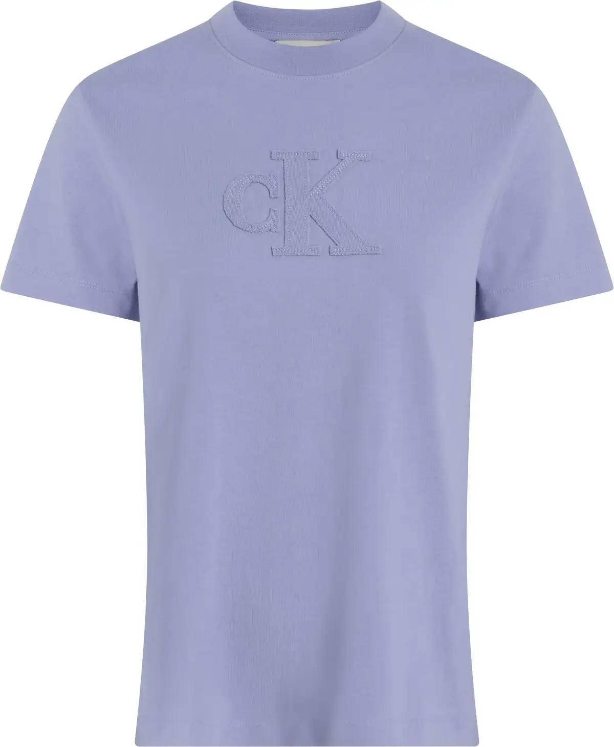 Calvin Klein CK APPLIQUE REGULAR, VFV Mavi Kadın T-Shirt & Polo