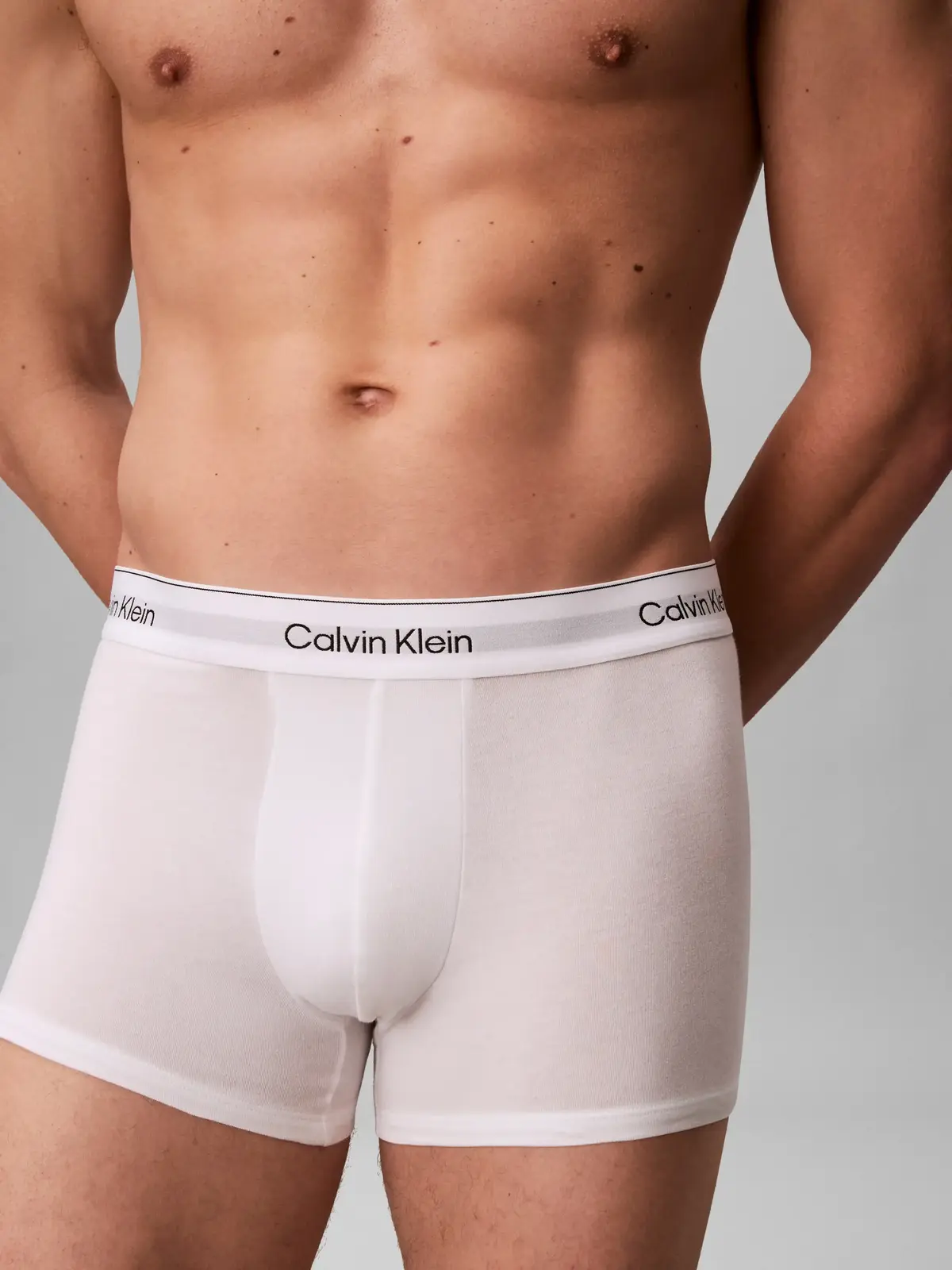 Calvin Klein TRUNK 3PK Beyaz 3lü Boxer Set