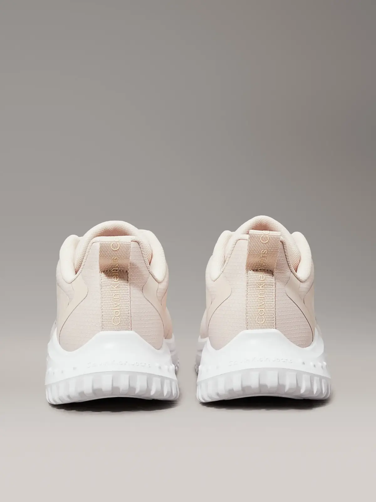 Calvin Klein EVA RUNNER LOW LACE, 0JY Krem Kadın Spor Ayakkabı & Sneaker