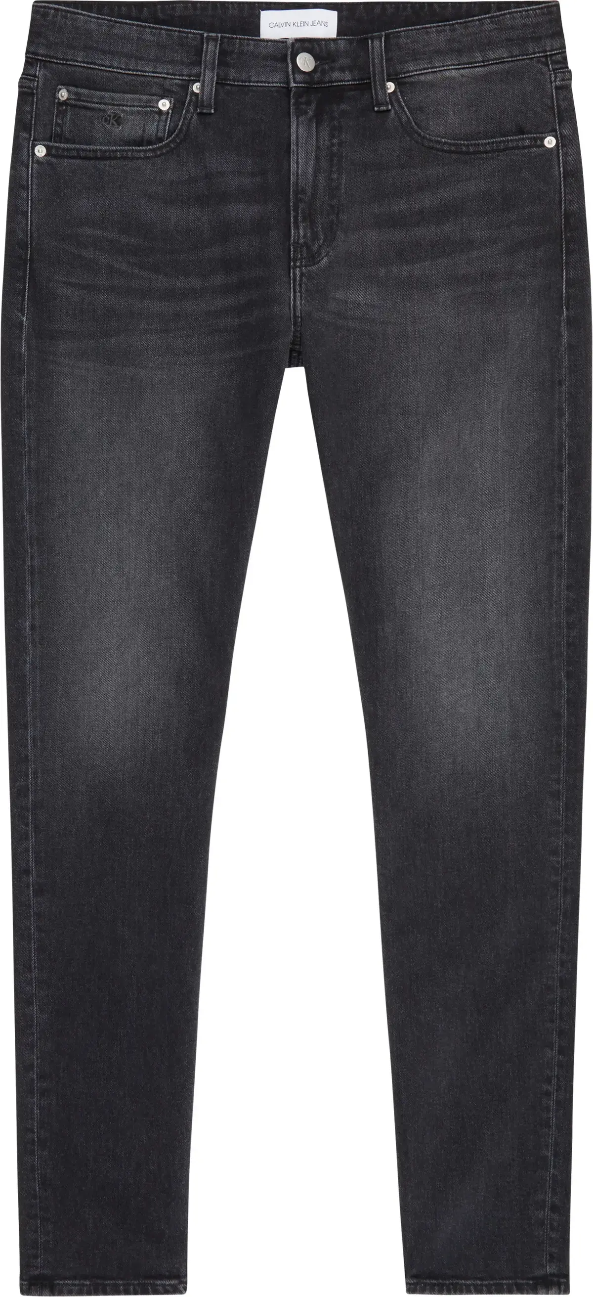 Calvin Klein SLIM TAPER Erkek Antrasit Kot Pantolon