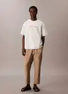 Calvin Klein SS CENTER CHAIN STITCH 16S RLXD Mavi Erkek Tişört