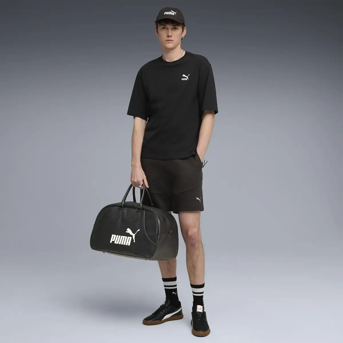 Puma EVOSTRIPE Shorts DK Siyah Erkek Şort