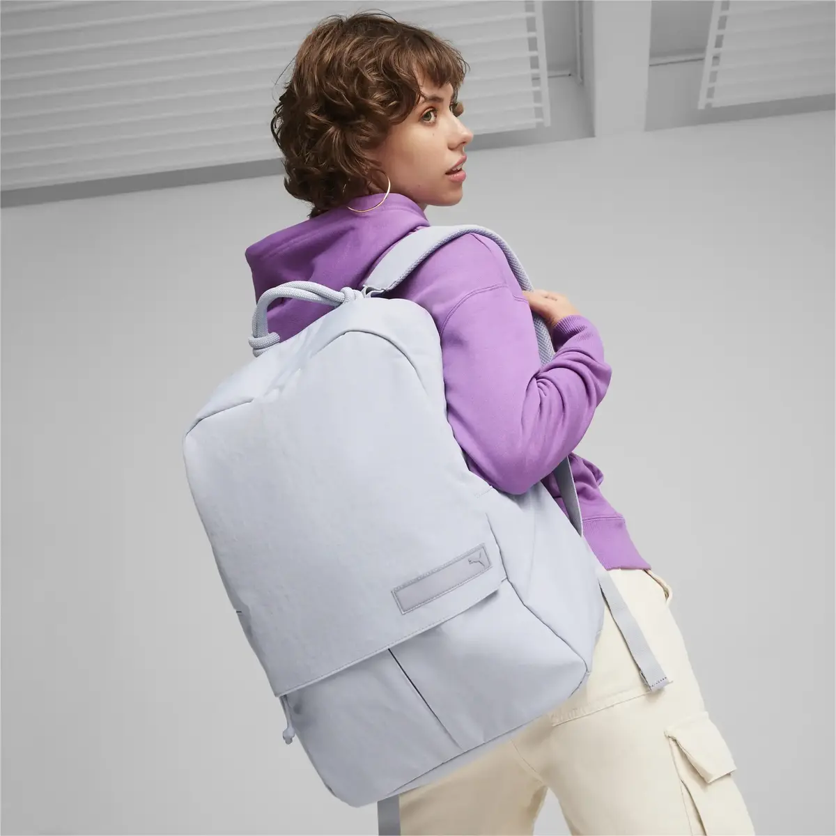 Puma PUMA.BL Medium Backpack Gri Unisex Sırt Çantası