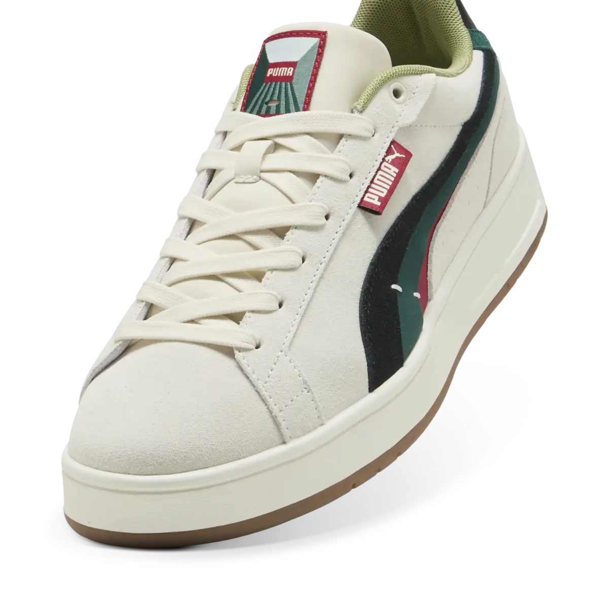 Puma Court Classico Greenside Krem Erkek Spor Ayakkabı & Sneaker