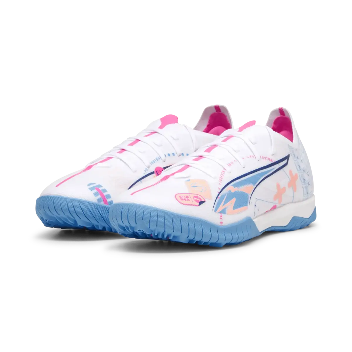 Puma ULTRA 5 MATCH VOL. UP TT Beyaz Unisex Halı Saha Ayakkabısı