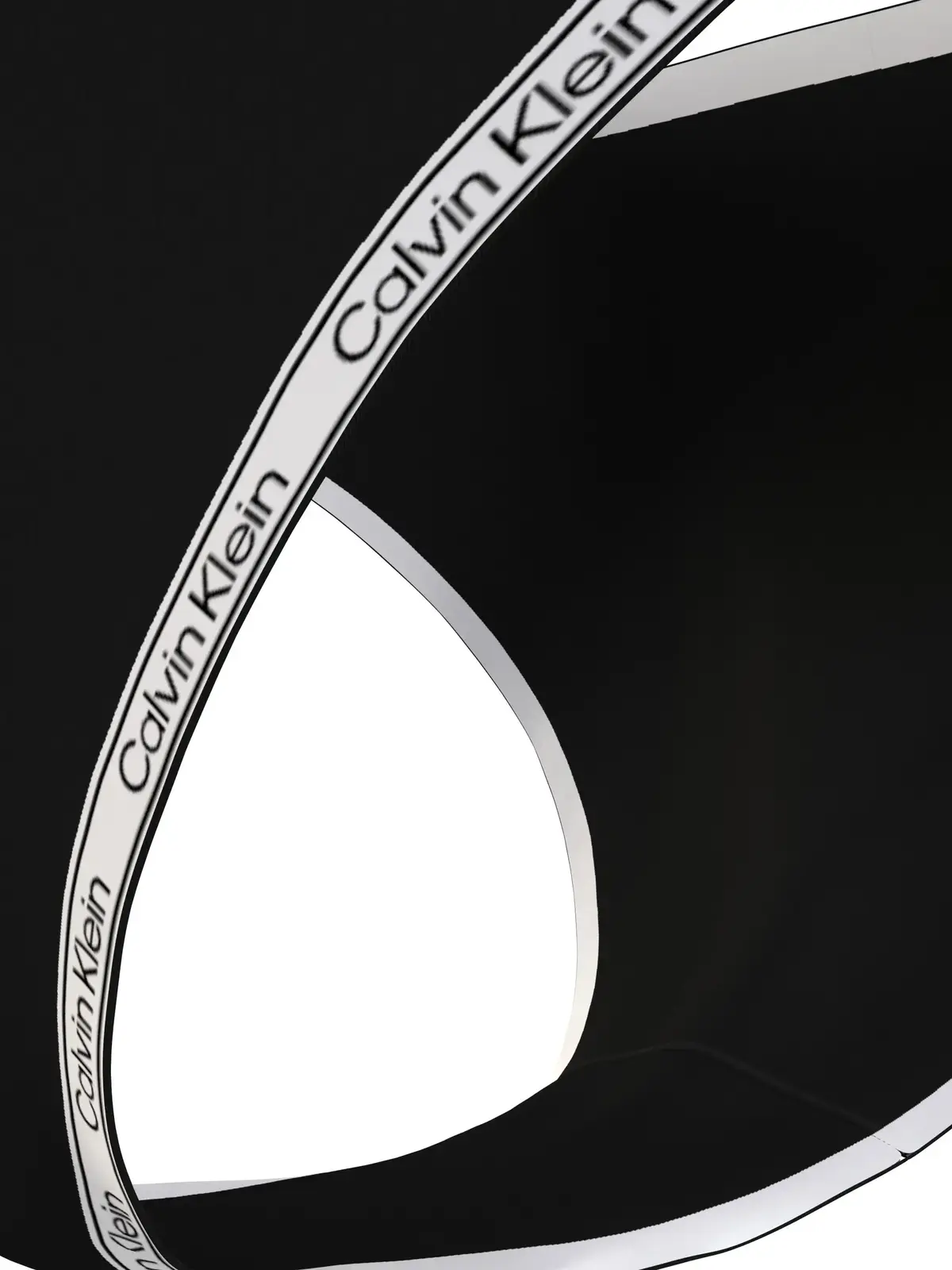Calvin Klein HIGH LEG CHEEKY BIKI Kadın Siyah Bikini Altı