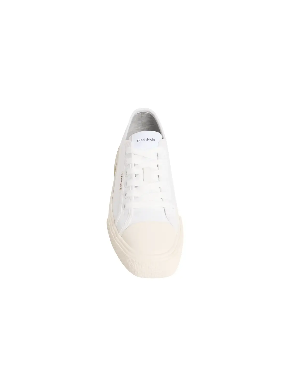 Calvin Klein VULC LACE UP CANVAS, YBR Beyaz Kadın Spor Ayakkabı