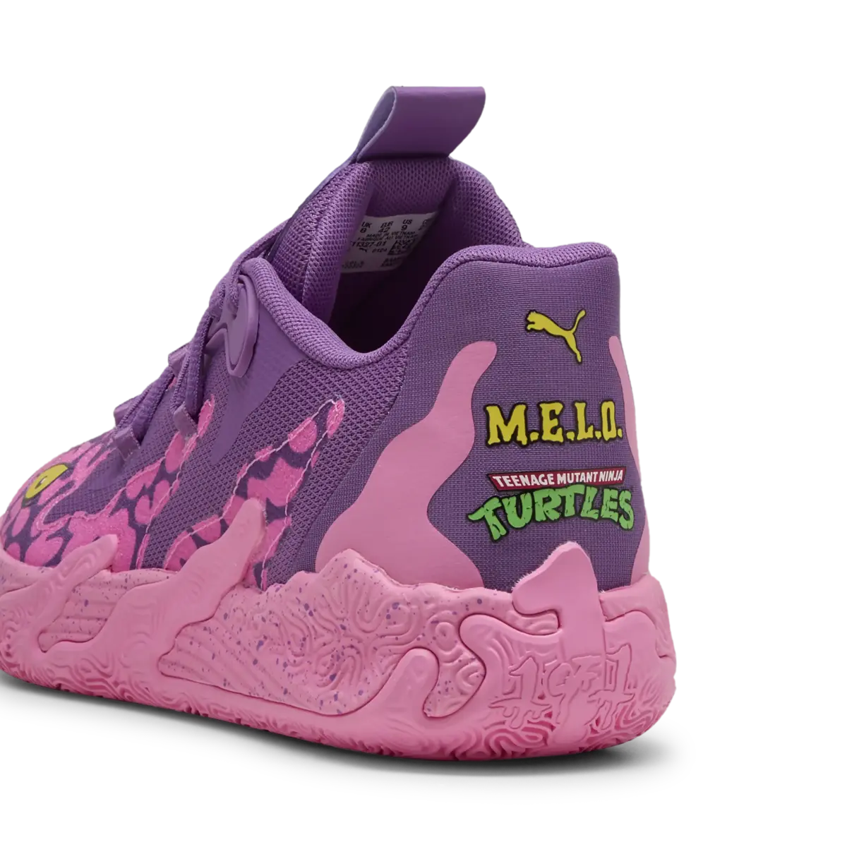Puma MB.03 Lo TMNT Krang Mor Unisex Spor Ayakkabı