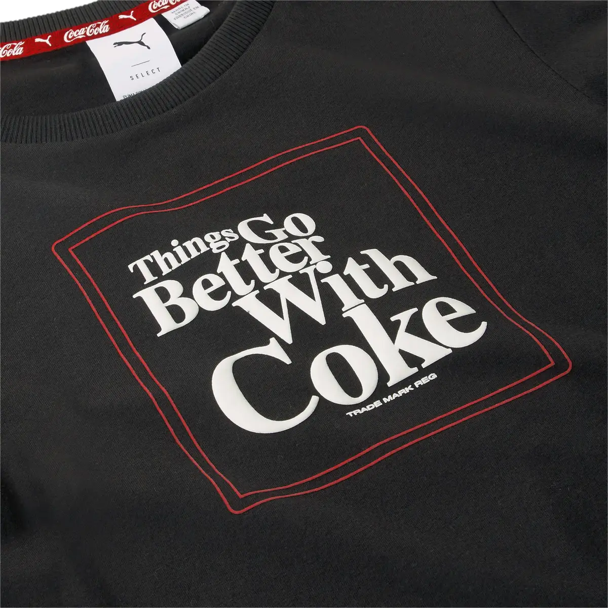 PUMA X COCA COLA Tee Siyah Kadın T-Shirt