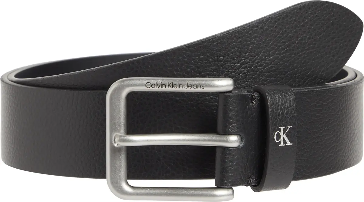 Calvin Klein ROUNDED CLASSIC BELT Erkek Siyah Kemer
