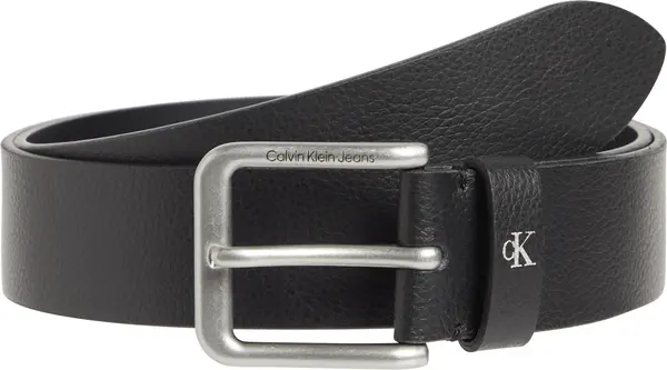 Calvin Klein ROUNDED CLASSIC BELT Erkek Siyah Kemer