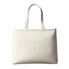 Calvin Klein SCULPTED SLIM TOTE, FUP Beyaz Kadın Çanta