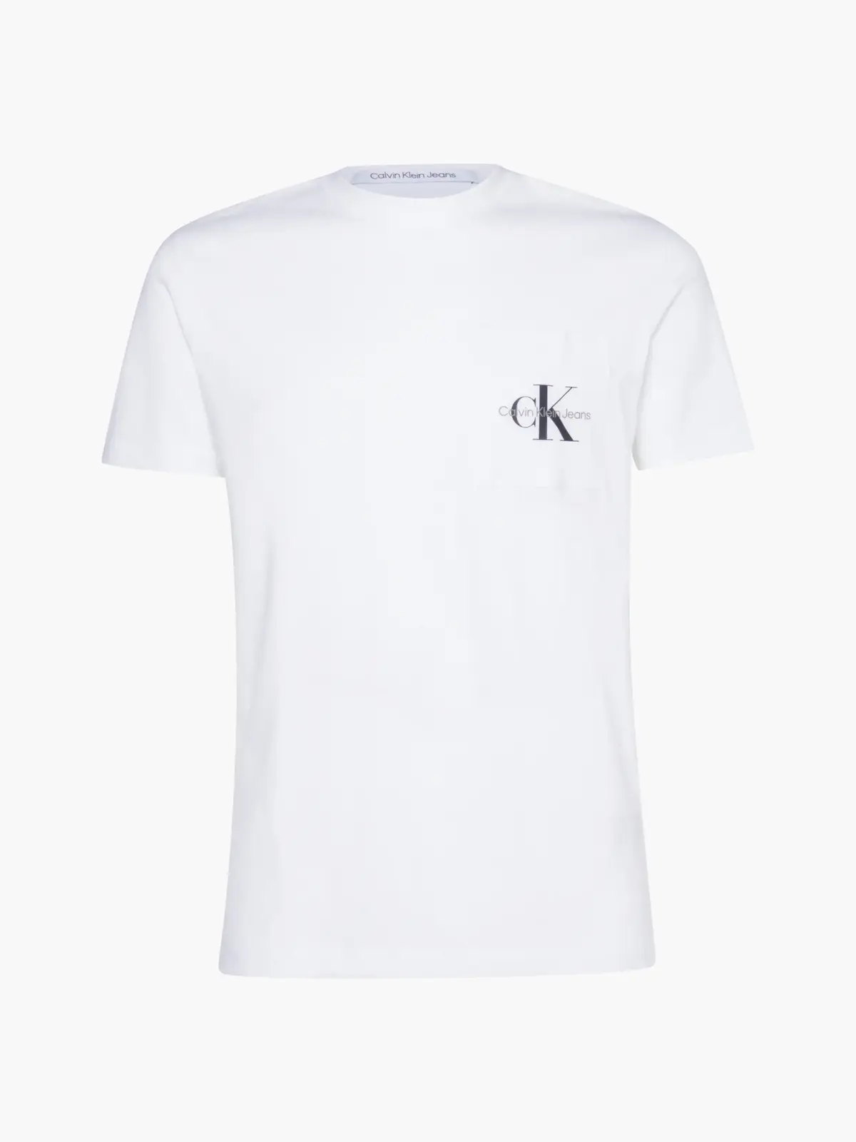 Calvin Klein Beyaz Erkek T-Shirt & Polo