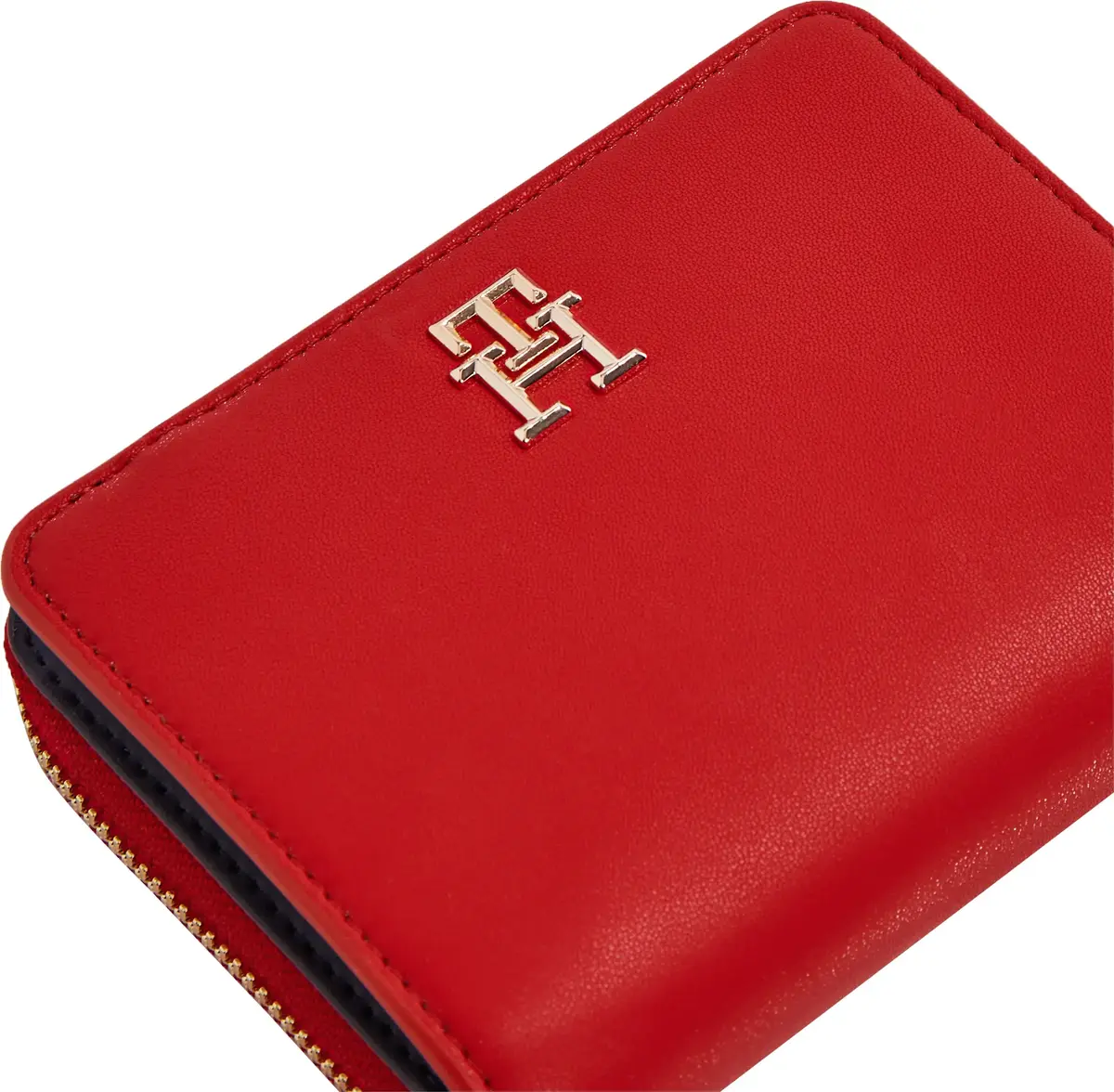 Tommy Hilfiger TH LOGOTAPE MED ZA, XLG Kırmızı Kadın Çanta & Cüzdan