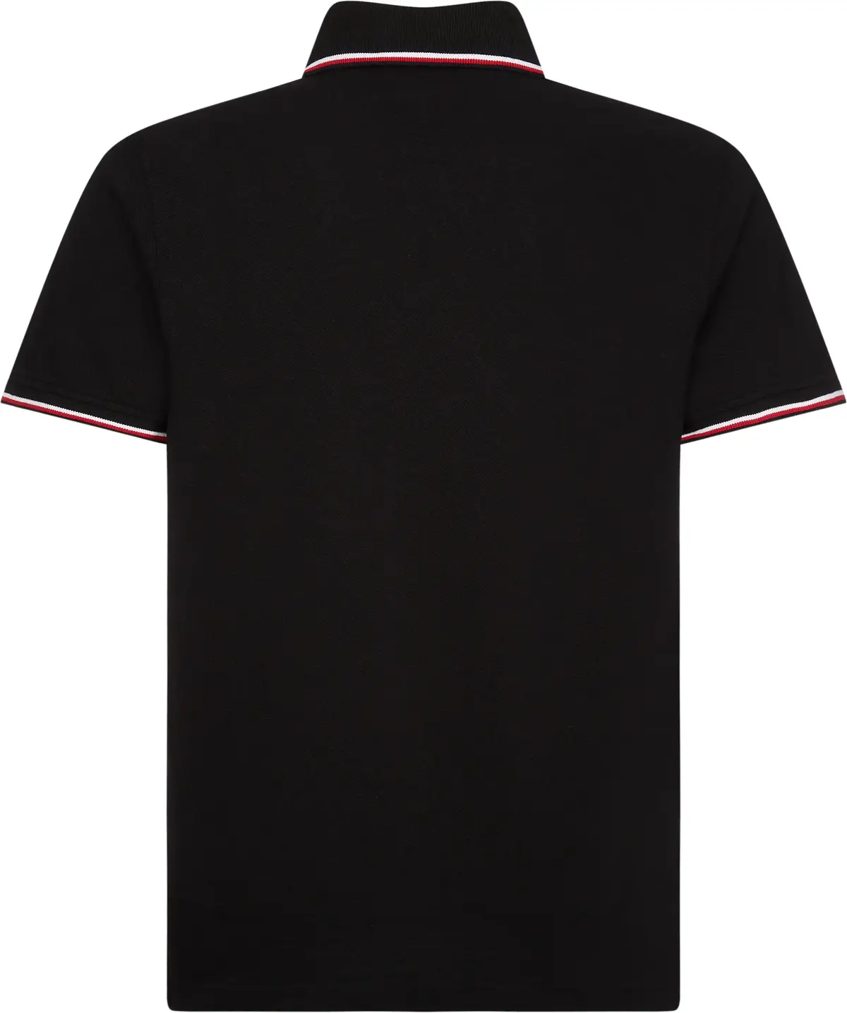 Tommy Hilfiger CORE TOMMY TIPPED SL Erkek Siyah Polo T-Shirt