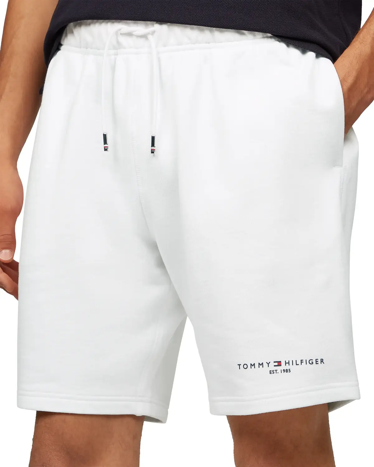 Tommy Hilfiger SMALL TOMMY LOGO SWE, YBR Beyaz Erkek Eşofman Altı