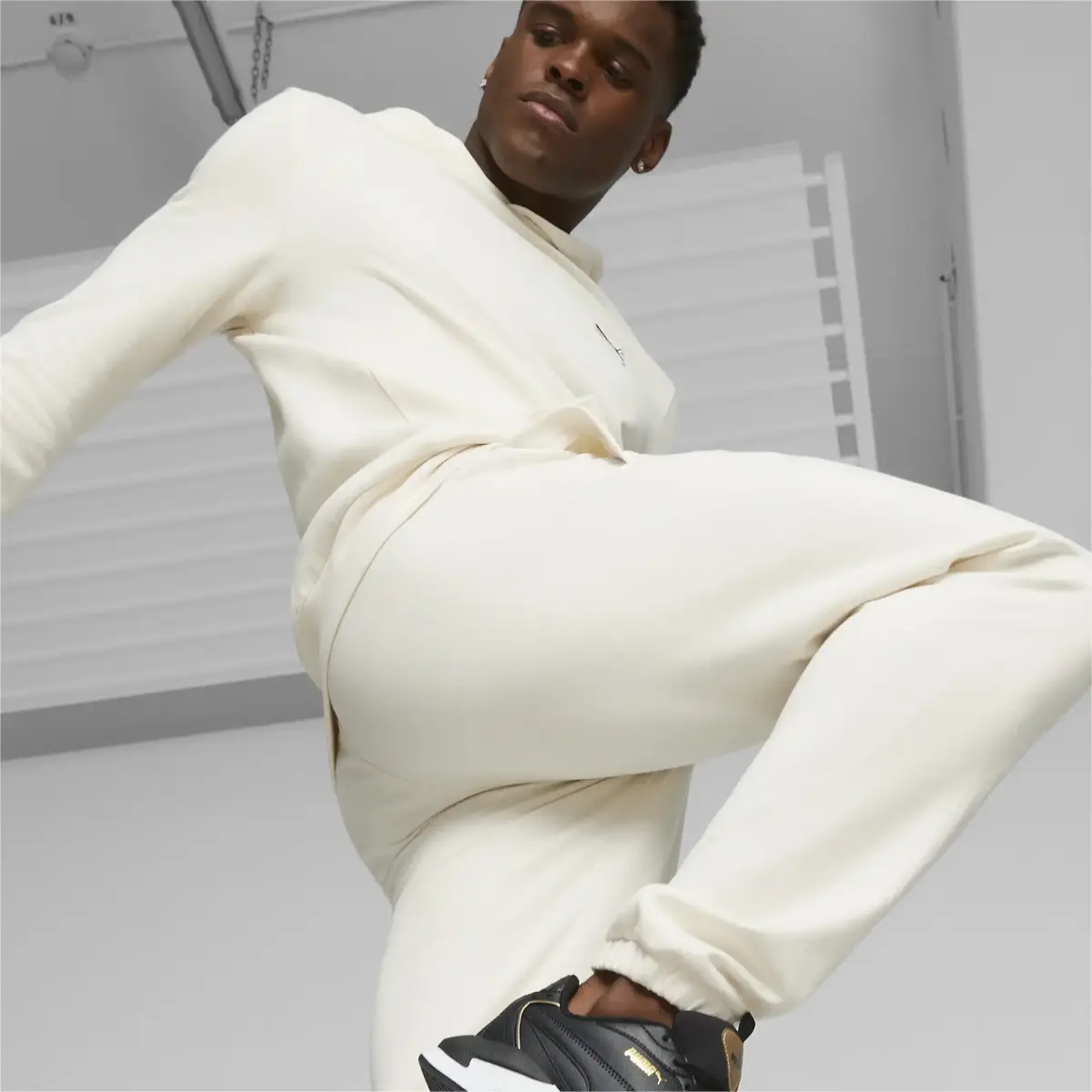 Puma BETTER ESSENTIALS Sweatpants TR cl Bej Erkek Eşofman Altı