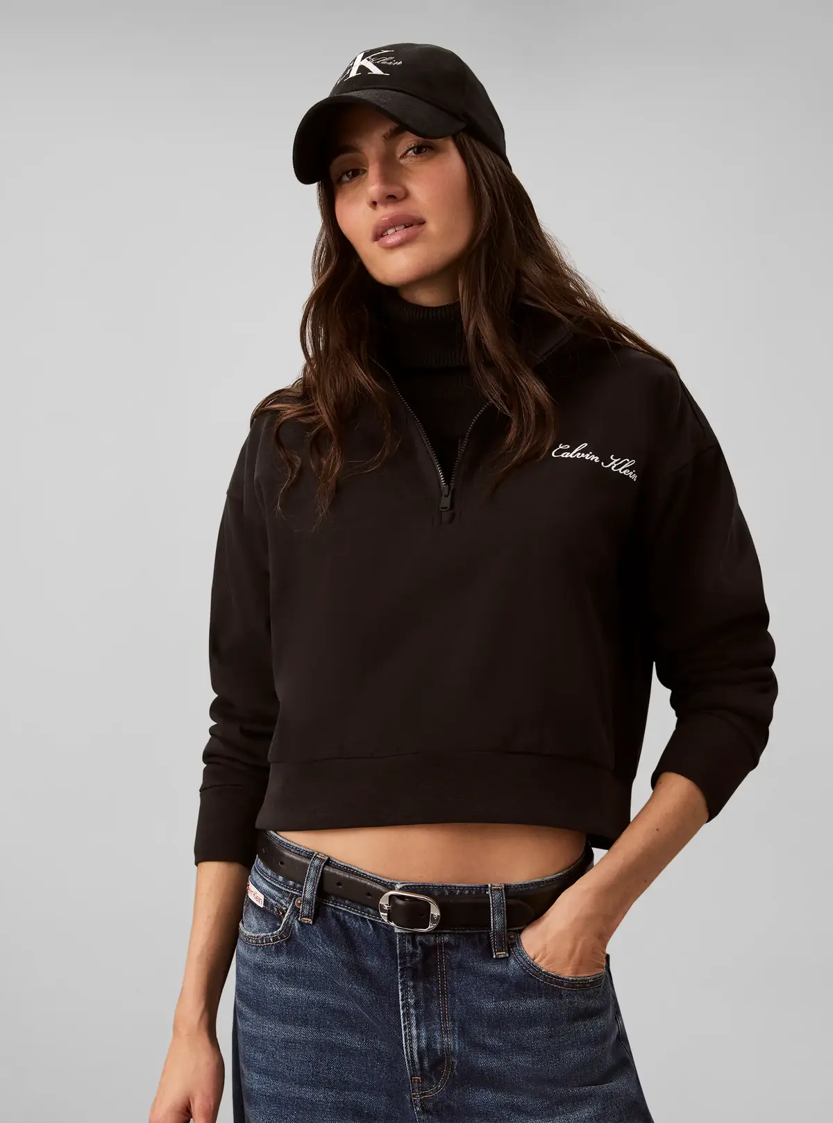HEAVY JERSEY 1/4 ZIP, UB1