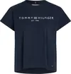 Tommy Hilfiger MDRN CAP SLV CORP LO, C1G Lacivert Kadın T-Shirt & Polo