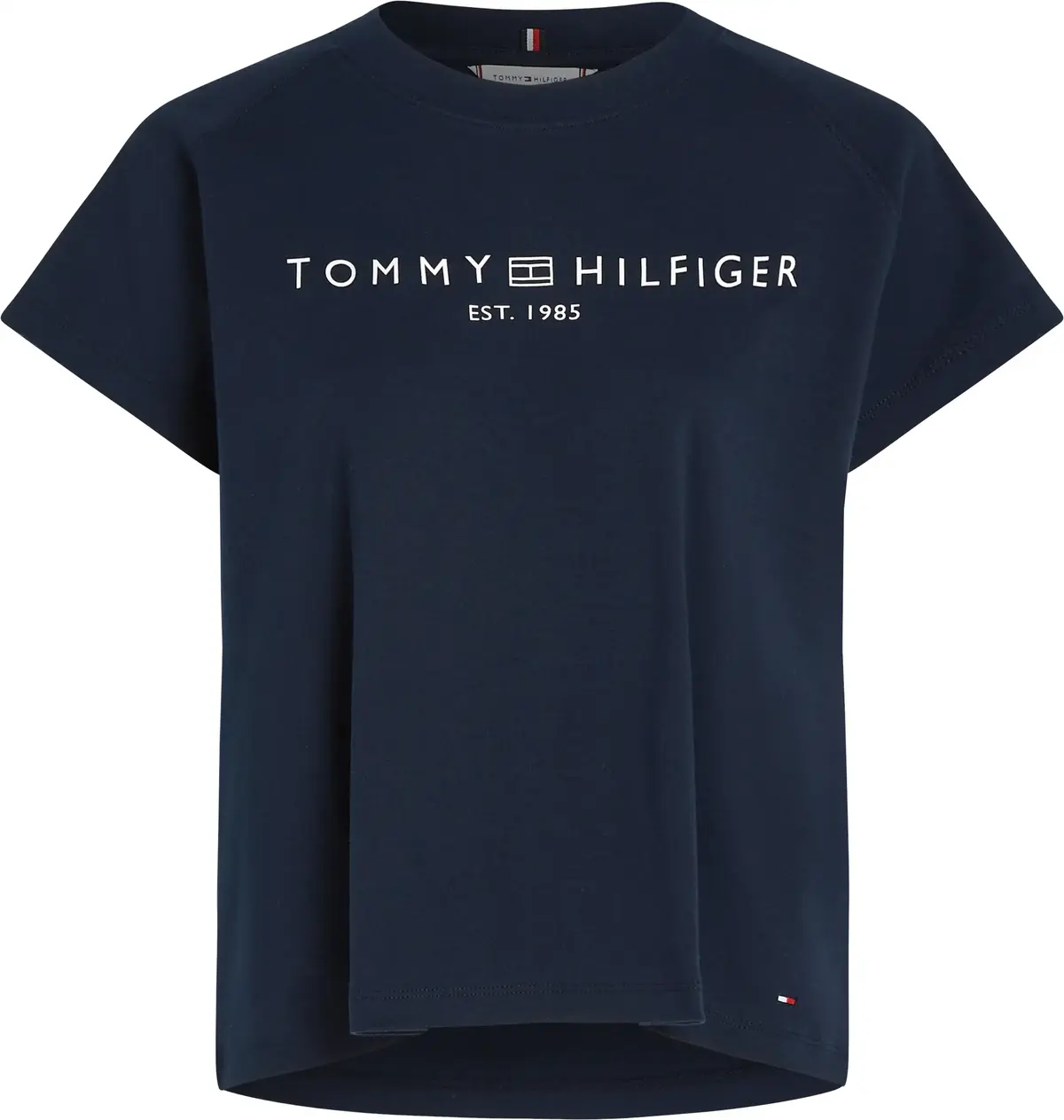 Tommy Hilfiger MDRN CAP SLV CORP LO, C1G Lacivert Kadın T-Shirt & Polo