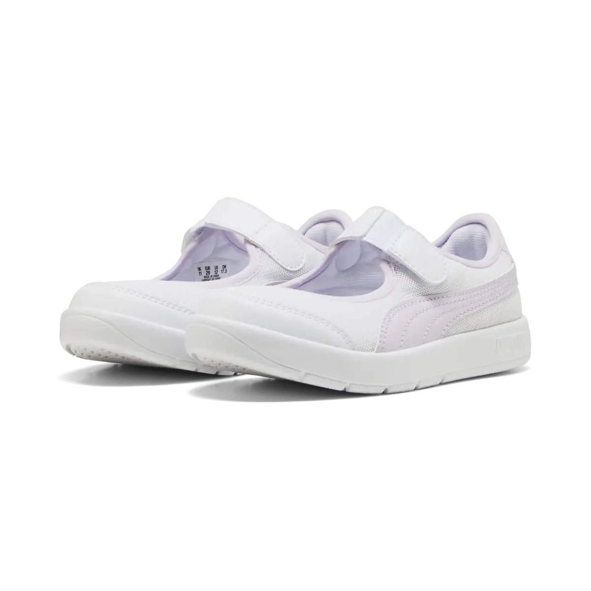 Puma Courtflex v3 Lina V PS Beyaz Kız Çocuk Spor Ayakkabı & Sneaker