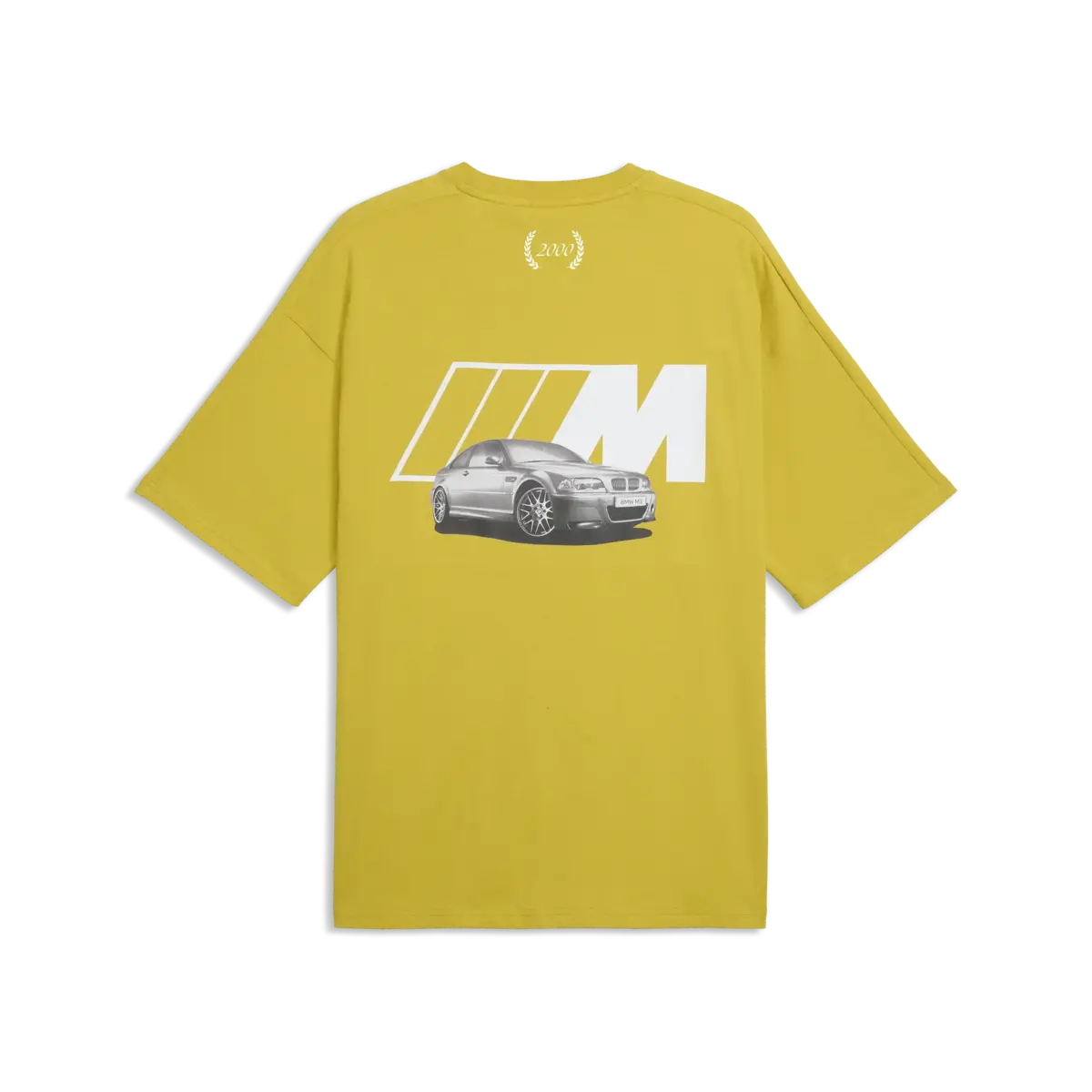 PUMA BMW M M3 T7 Tee Sarı Erkek T-Shirt