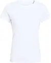 Calvin Klein LOGO NECKLINE T-SHIR, YAA Beyaz Kadın T-Shirt & Polo