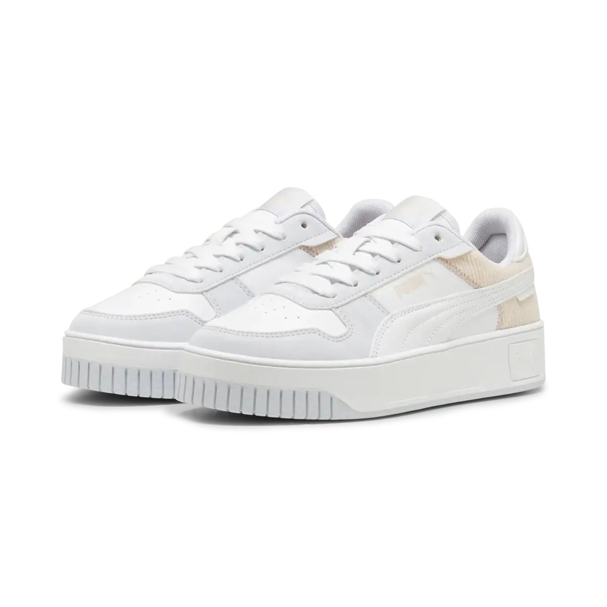 Puma Carina Street Cord Jr Beyaz Unisex Günlük Spor Ayakkabı