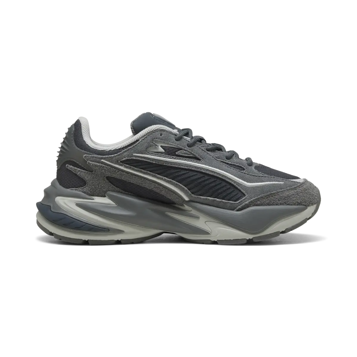 Puma RS Surge Hairy Suede Gri Unisex Günlük Spor Ayakkabı