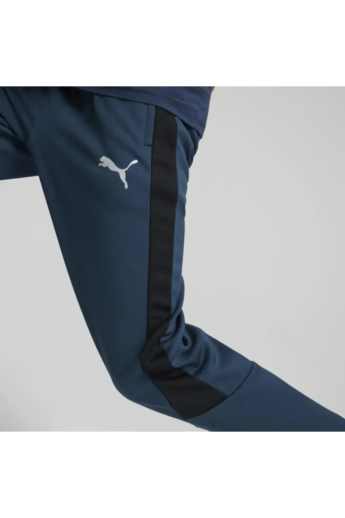 Puma Evostripe Warm Pants Lacivert Erkek Eşofman Altı