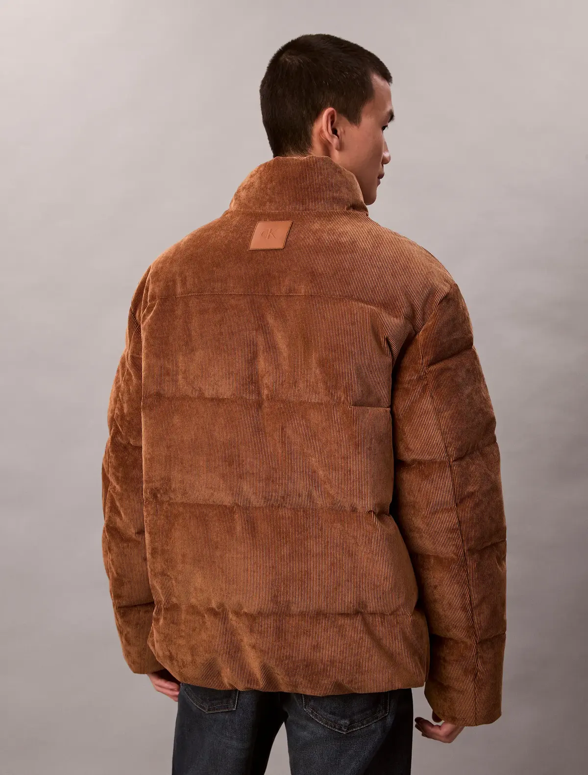 Calvin Klein Kahverengi Erkek Mont