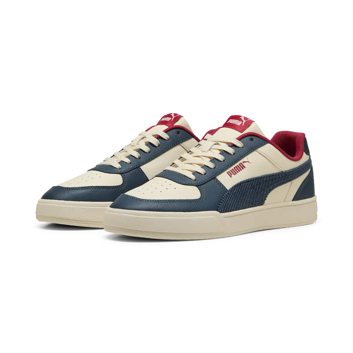 Puma Puma Caven Mix Varsity Bej Mavi Unisex Spor Ayakkabı