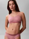 Calvin Klein UNLINED BRALETTE Pembe Kadın Bralet