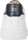 Tommy Hilfiger PREMIUM CUPSOLE LEAT, 0K5 Beyaz Erkek Spor Ayakkabı & Sneaker