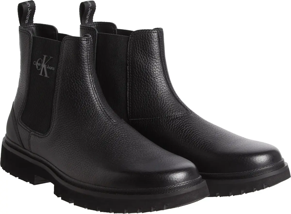 Calvin Klein EVA MID CHELSEA BOOT Erkek Siyah Bot