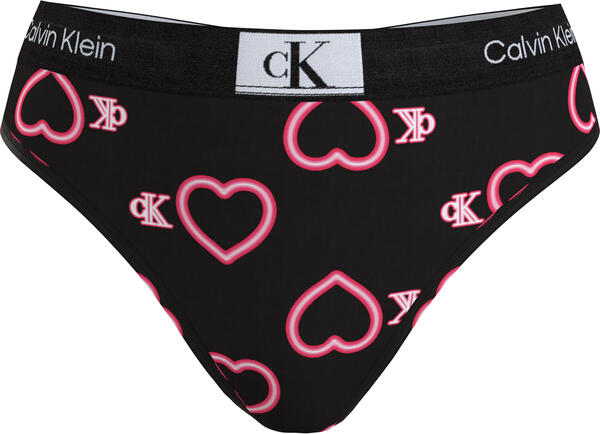 Calvin Klein MODERN THONG Kadın Siyah Tanga
