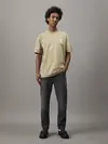 Calvin Klein BOLD CK TEE, HI0 Bej Erkek T-Shirt & Polo